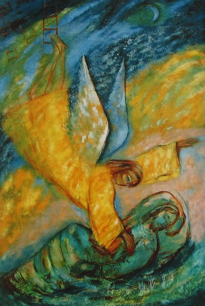 Reuven Rubin Original Signed No. Lithograph