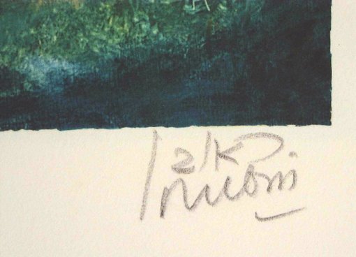 Reuven Rubin Original Signed No. Lithograph - 5
