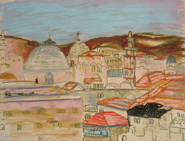 Moreno Pincas Original Painting French Art