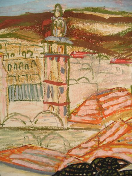 Moreno Pincas Original Painting French Art - 2