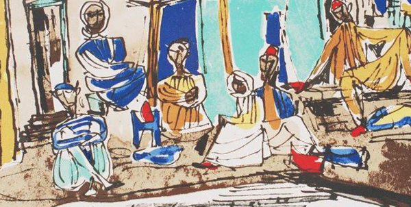 Marcel Janco Original Signed No. Silkscreen - 3