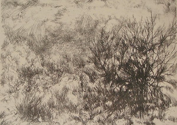 Anna Ticho Original Signed No. Lithograph - 2