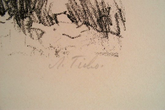 Anna Ticho Original Signed No. Lithograph - 3