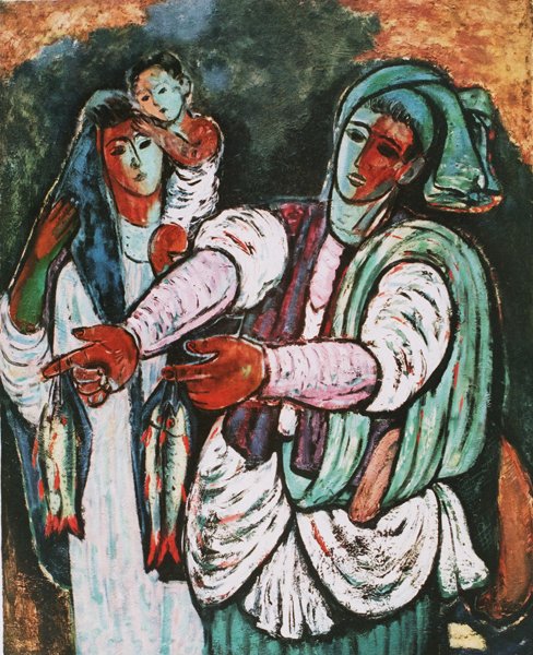 Reuven Rubin Original Signed No. Lithograph