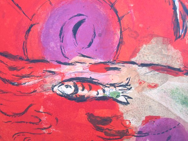 Marc Chagall Signed and No. Lithograph Tribes - 2