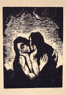Jacob Steinhardt Original Signed No. 10 Woodcuts - 6