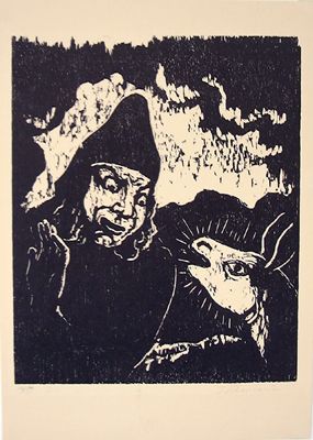 Jacob Steinhardt Original Signed No. 10 Woodcuts - 7
