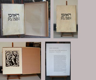 Reuven Rubin Original 10 Woodcuts Portfolio