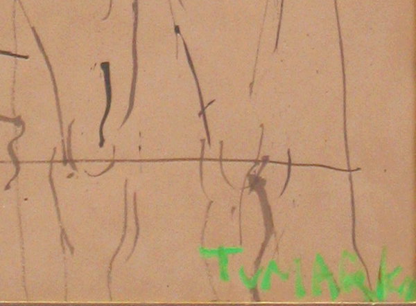 Igael Tumarkin Original PAINTING Israeli / German - 4
