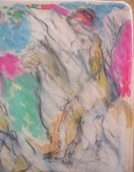 David Ben-Shaul Original DRAWING - Israeli Art - 2