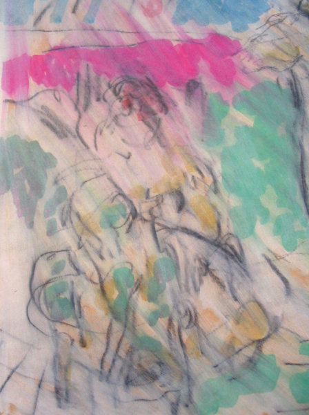 David Ben-Shaul Original DRAWING - Israeli Art - 3
