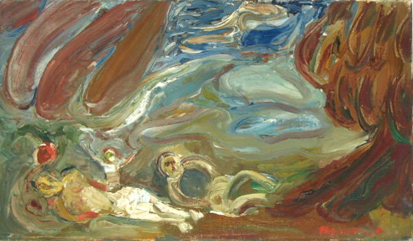 David Messer Original Oil PAINTING Israeli Art