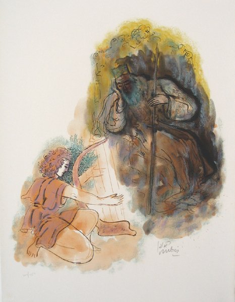 Reuven Rubin Original 12 Lithographs Portfolio  - 4