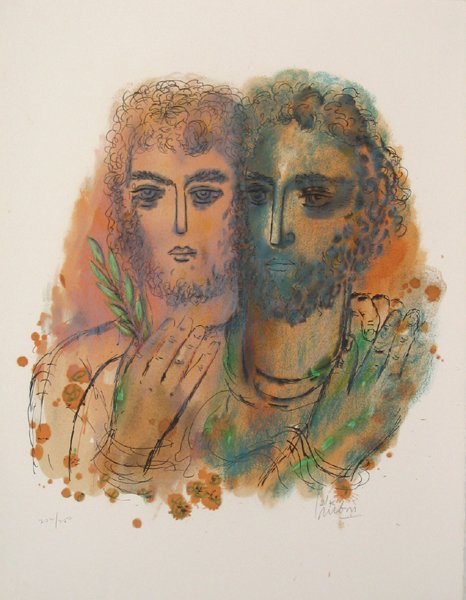 Reuven Rubin Original 12 Lithographs Portfolio  - 5