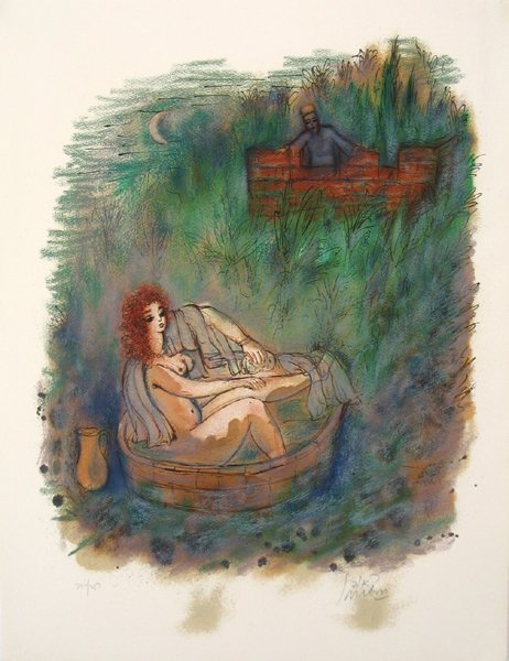 Reuven Rubin Original 12 Lithographs Portfolio  - 6