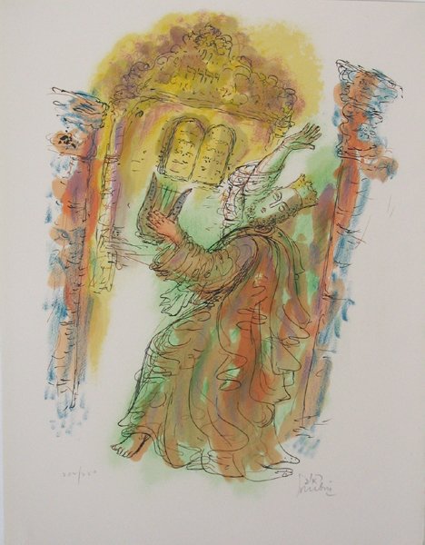 Reuven Rubin Original 12 Lithographs Portfolio  - 8