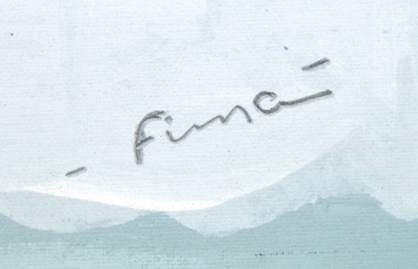 Fima Original Gouache Painting Israeli/Chinese - 5