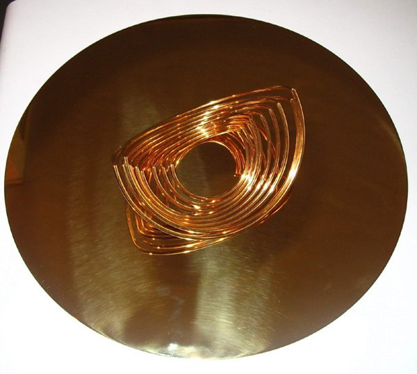 Y. Agam Original Gold Plated Kinetic Sculpture - 8