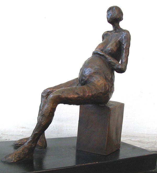 Maya Haran Original Bronze Sculpture Nude - 4