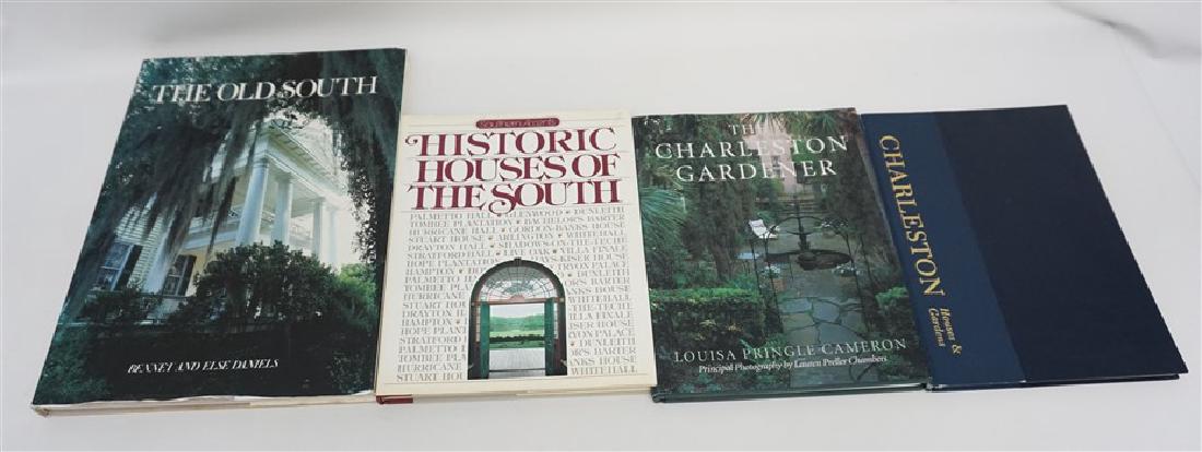 4PC CHARLESTON HOUSE & GARDENS BOOKS (1 of 4)