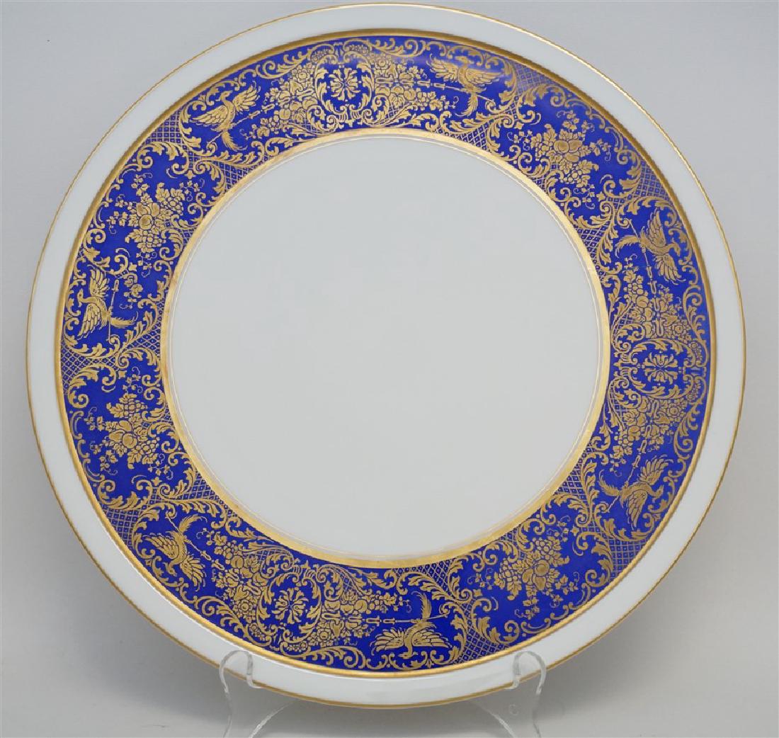 ROSENTHAL COBALT CAKE PLATE (1 of 7)