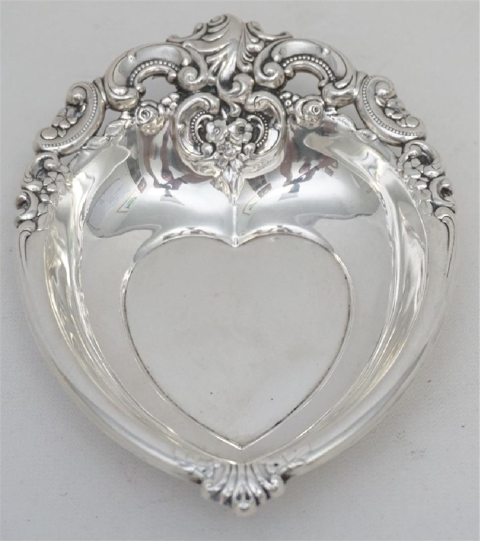 WALLACE STERLING SILVER GRANDE BAROQUE HEART (1 of 6)