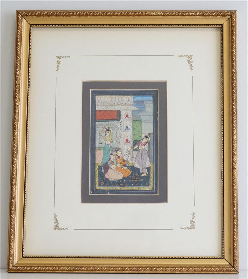 ANTIQUE FRAMED PERSIAN MINIATURE (1 of 6)