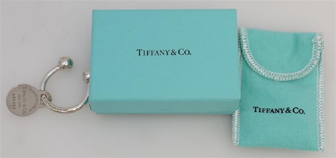 TIFFANY & CO. STERLING SILVER KEY RING (1 of 4)