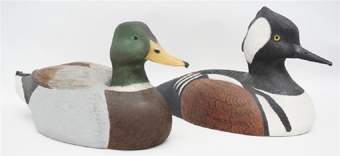 2PC DUCK DECOYS JOE GAGLIARDI (1 of 9)
