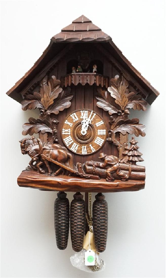 SWISS REUGE MUSICAL CUCKOO CLOCK