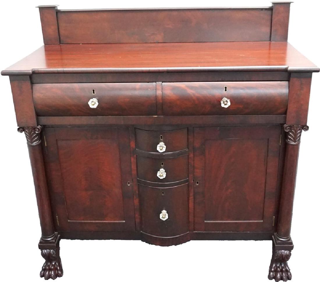 AMERICAN EMPIRE MAHOGANY PAW FOOT (1 of 11)