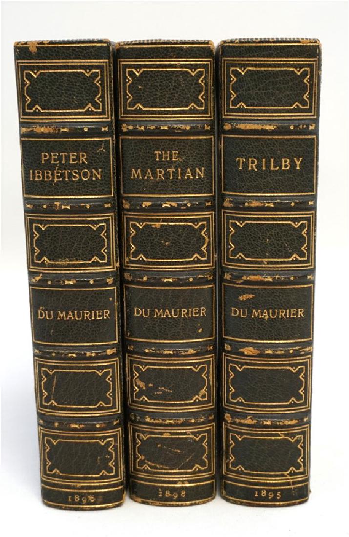 3 VOL GEORGE DU MAURIER 1ST EDITIONS (1 of 12)
