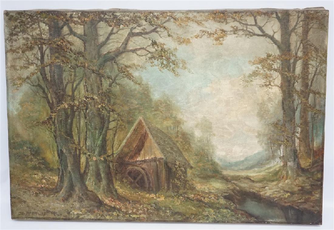 WILHELM BRAUER (b.1924) LANDSCAPE (1 of 9)