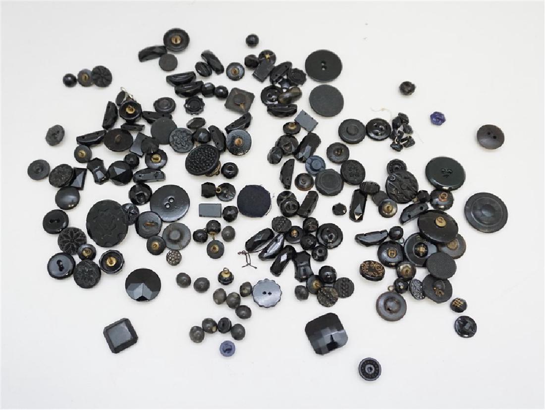 150+ VICTORIAN MOURNING BUTTONS (1 of 5)
