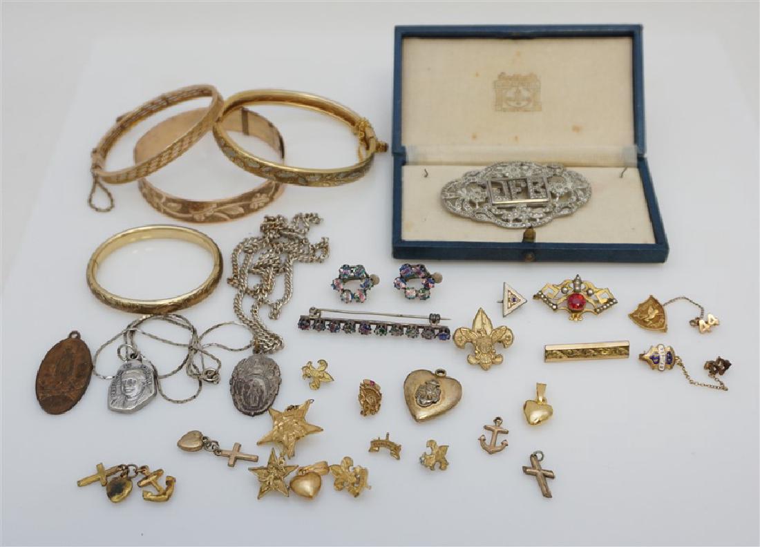 30 PIECE EDWARDIAN - DECO & VINTAGE JEWELRY (1 of 7)