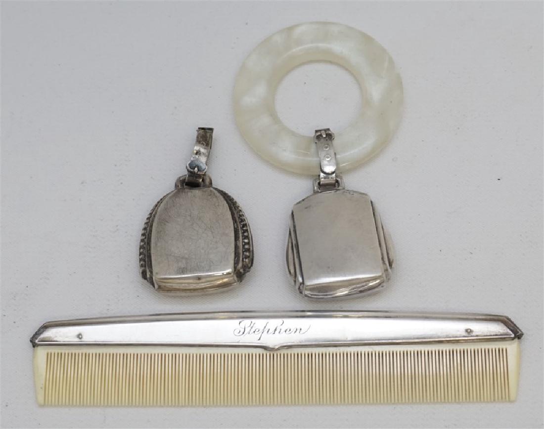 3PC STERLING SILVER BABY ITEMS (1 of 5)