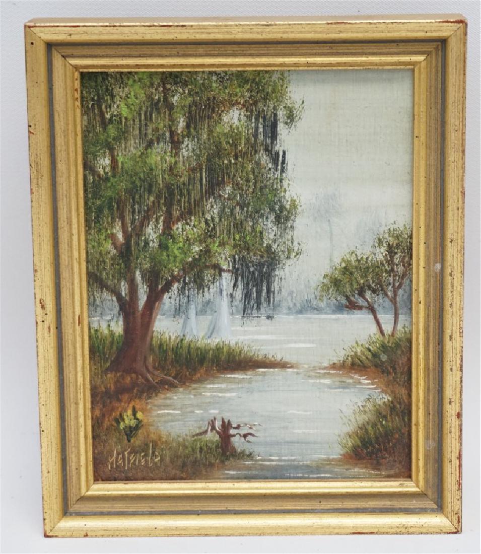 WARD HATFIELD MINIATURE OIL LOWCOUNTRY (1 of 5)