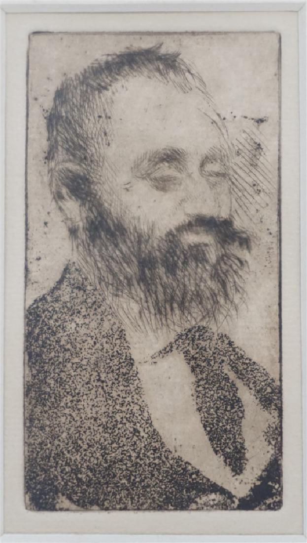 EDGAR DEGAS (1834-1917) ALPHONSE HIRSCH ETCHING (1 of 4)