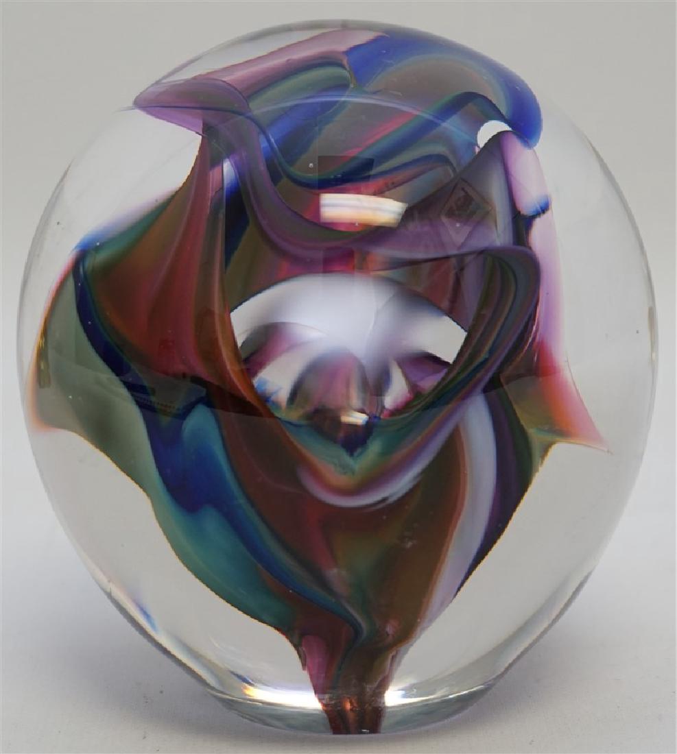 LARGE MAGNUM SIGNED PAPERWEIGHT (1 of 6)