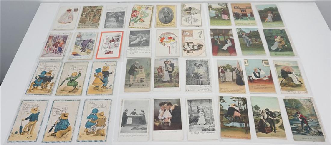 108 VICTORIAN COURTSHIP POSTCARDS (1 of 6)