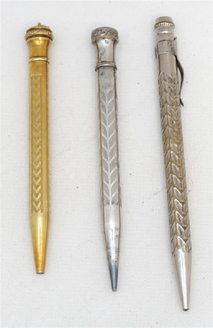 3 VICTORIAN MECHANICAL PENCILS (1 of 4)