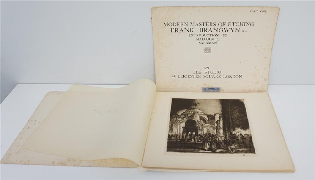 MODERN MASTERS OF ETCHING 1924 11 PLATES (1 of 11)