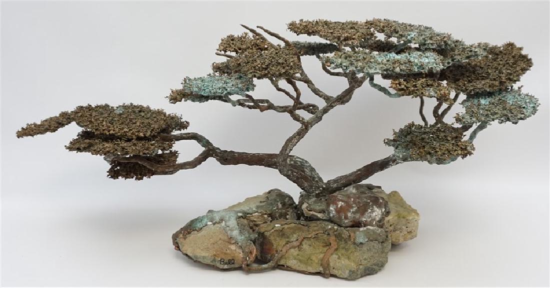RICHARD BELL SMITH BRONZE BONSAI TREE (1 of 9)