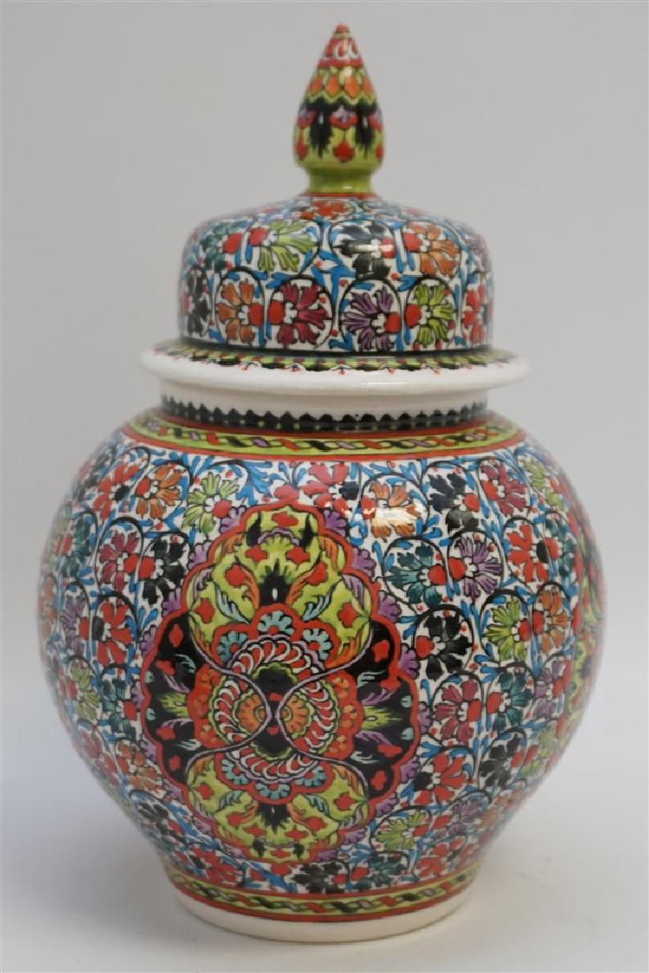 TURKISH ISNIK GINGER JAR (1 of 9)