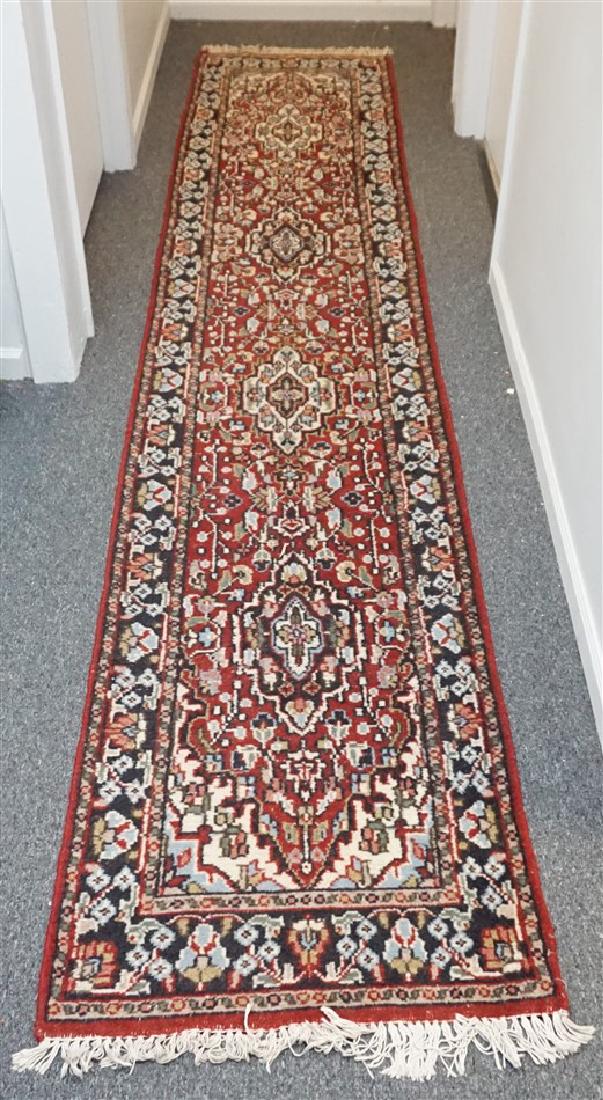 KASHAN HAND WOVEN RUNNER 2'7"X13' FEET (1 of 6)