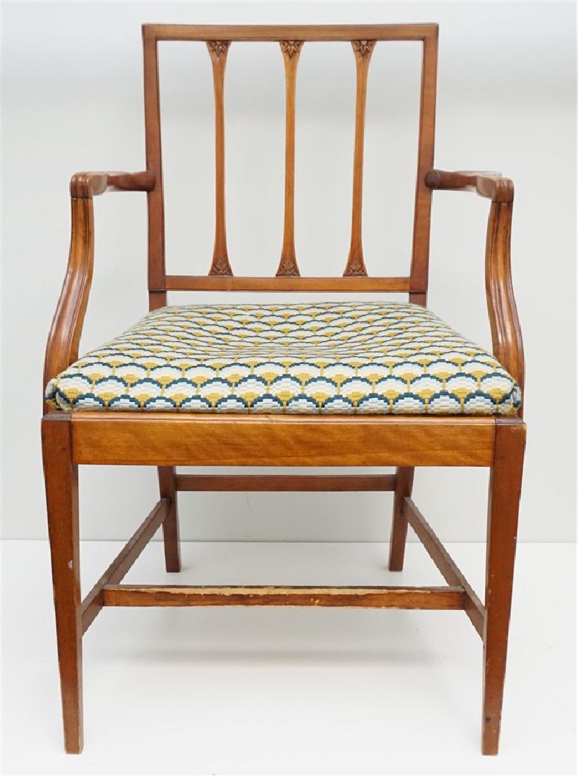 AMERICAN HEPPLEWHITE ARMCHAIR (1 of 10)
