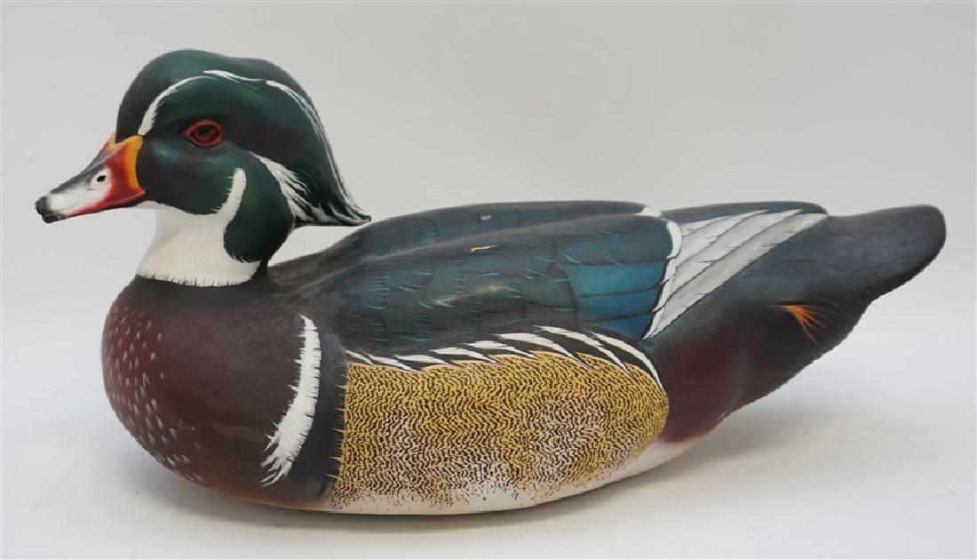 CARL DANOS WOOD DUCK DECOY (1 of 11)