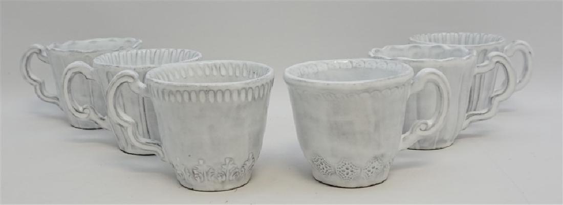 6 VIETRI INCANTO COFFEE MUGS (1 of 6)