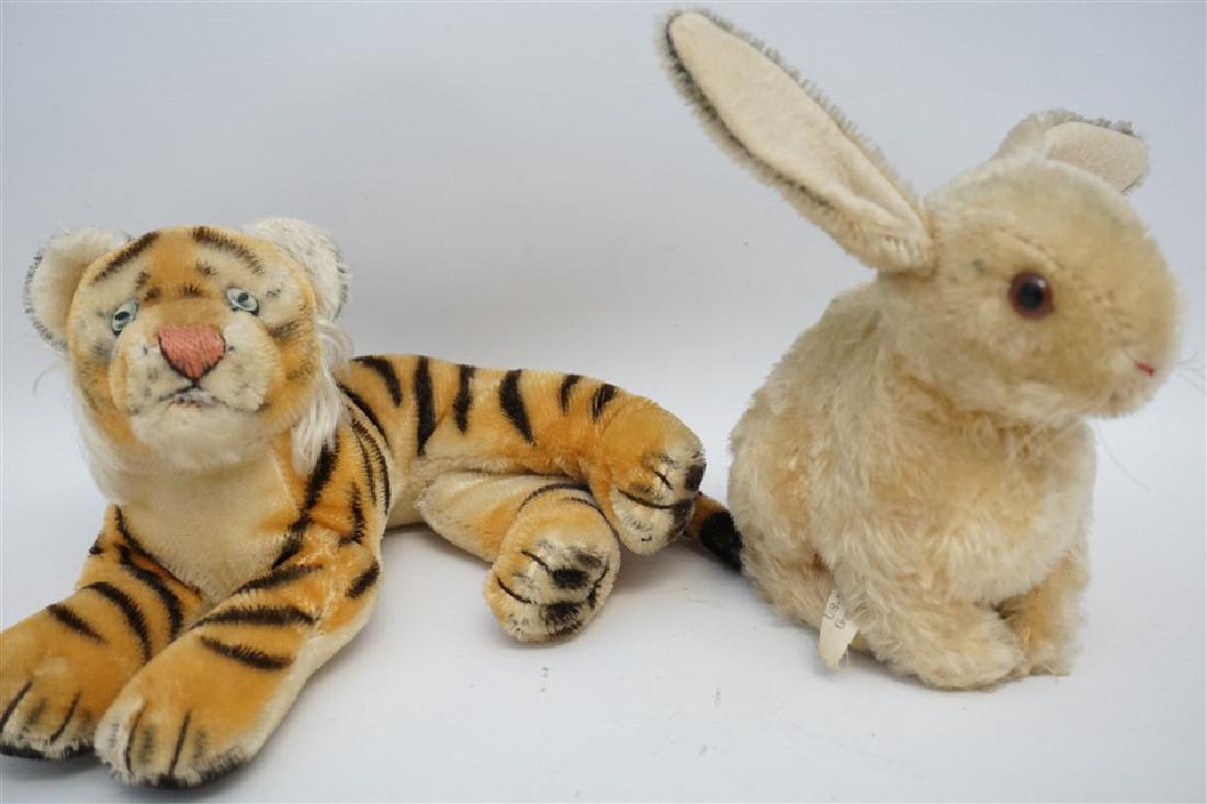2 VINTAGE STEIFF TIGER & RABBIT (1 of 6)