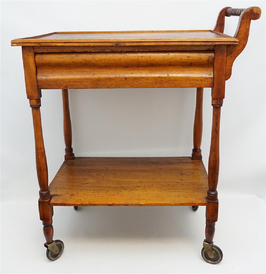 TWO TIER SERVING TEA TROLLEY (1 of 11)